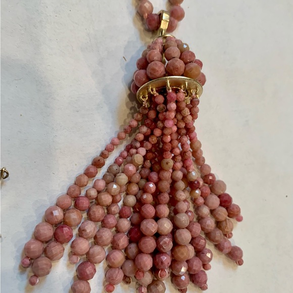 Kendra Scott Pink Sylvia Necklace - Picture 2 of 7